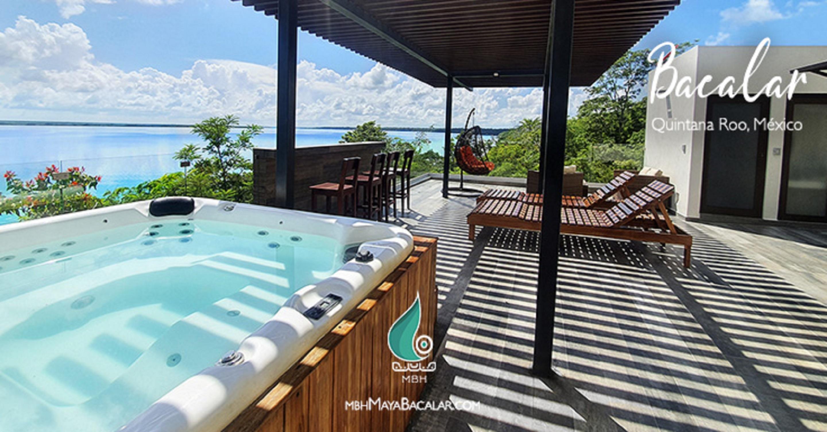 Mbh Maya Bacalar Hotel Boutique Buitenkant foto